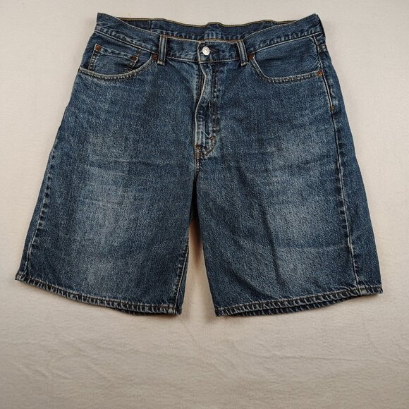 Levi's Other - Levi 550 Jean Shorts Regular Faded Red Tab Mens 38